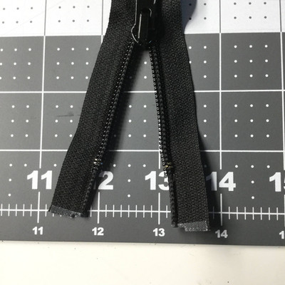 24.5 Inch YKK Black Separating Jacket Zipper | Single Pull |