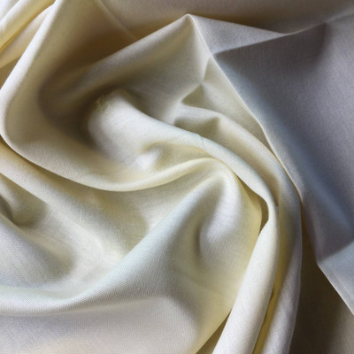 Butter Yellow Poly/Cotton Fabric | Apparel | Masks | Lining | 45 W | BLOWOUT