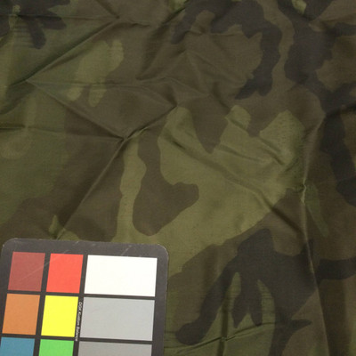 green camouflage lining fabric