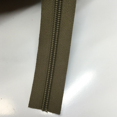 #5 Tan Nylon Coil Zipper | By the Yard | YKK Brand | For Bags / Backpacks