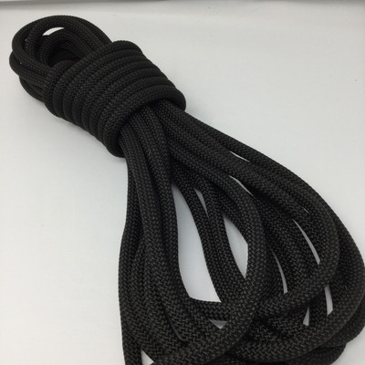 20.8 Yard Piece of Safety Rope - 10.5 mm | Black | By the Piece | Remnant