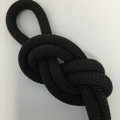 18.8 Yard Piece of Safety Rope - 11 mm, Black , By the Piece, Remnant 178