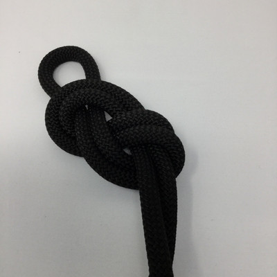 14.8 Yard Piece of Safety Rope - 11 mm, Black , By the Piece, Remnant 184