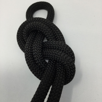 13.8 Yard Piece of Safety Rope - 11 mm | Black | By the Piece | Closeout.