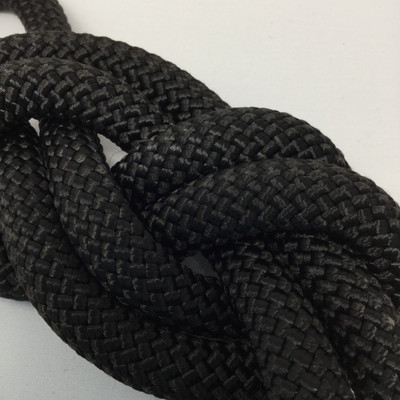 25.8 Yard Piece of Safety Rope -  11 mm | Black | By the Piece | Remnant