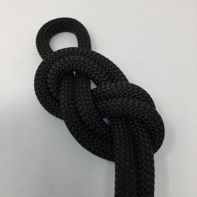 16.8 Yard Piece of Safety Rope -  11 mm | Black | By the Piece | Remnant