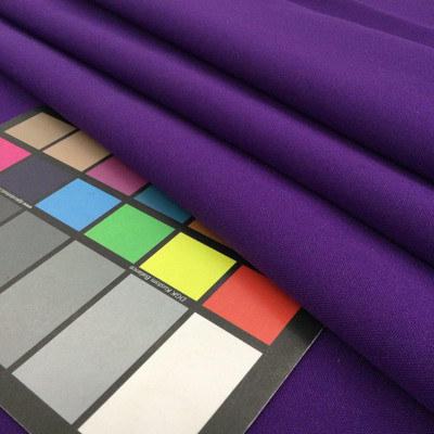 Royal Purple Solid Polyester Gabardine Suiting Fabric / 100% Polyester / Clothing and Apparel / Sold by the Yard / 60 inch Wide