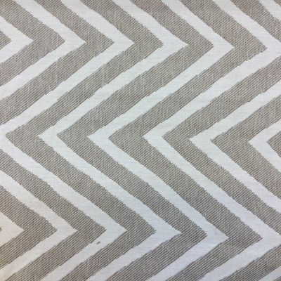 Chevron Beige and Off White | Heraldry by BELLA-DURA | Indoor / Outdoor Fabric | WATER RESISTANT | 54" Wide | BTY