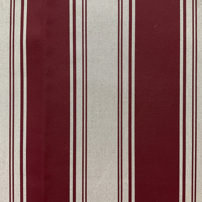 Burgundy / Beige Stripes | 46 Inch wide | AWNING AND MARINE Fabric | Shade / Outdoor Covers | By the Yard