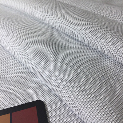 Two Toned White / Silver | Upholstery / Slipcover Fabric | 54" Wide | By the Yard