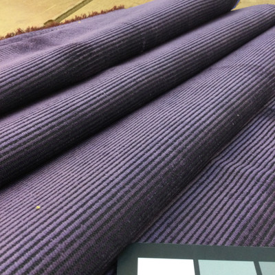 Purple Chenille Cord Heavy Upholstery Fabric | Home Dec | Furniture | Woven | By The Yard | 54 inch wide