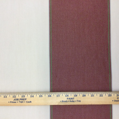 Jumbo Stripes Rose & Beige  60 Inch Furniture Weight Indoor / Outdoor Acrylic Canvas Upholstery Fabric