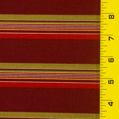 9.33 Yard Piece of Burgundy Stripe Fabric By The yard. 54W Discounted Price