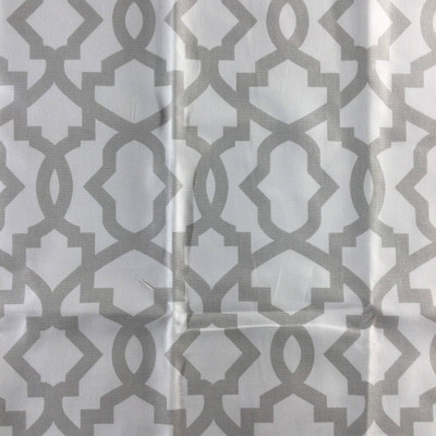 1 Yard Piece of Lattice Lt Gray / White | Home Decor Fabric | Premier Prints | 54 Wide | By the Yard