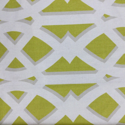 Elton in Pea | Lattice in Chartreuse Green / White | Upholstery / Drapery Fabric | P/Kaufmann | 54" Wide | By the Yard