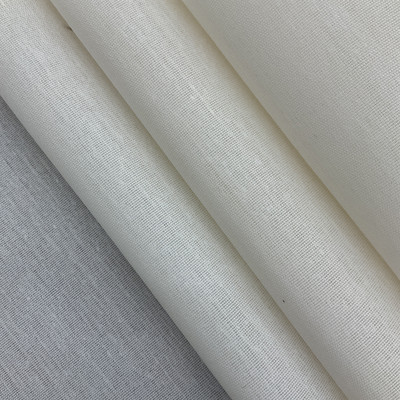 Ivory Off White Lining Fabric | Poly Cotton | Curtain / Drapery Lining | 54" Wide | By the Yard