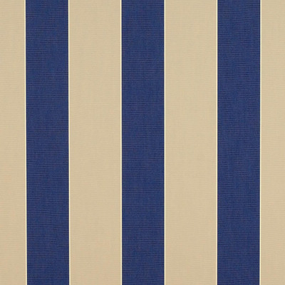 Sunbrella Mediterranean/Canvas Block Stripe 4921-0000 | 46 Inch Awning & Marine Fabric | By the Yard