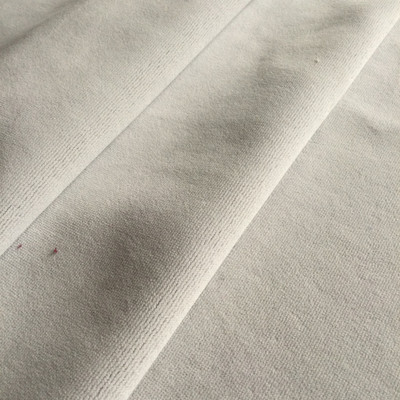 1 Yard Piece of Pale Silver Grey Soft Velvet | Heavy Velvet Upholstery Fabric | 54" Wide | By the Yard | PHXUPH-1142-REM3