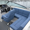 SEAQUEST Sky Blue Marine & Automotive Vinyl Fabric | PSQ-112 | 54Inch | By The Yard | High UV Stability