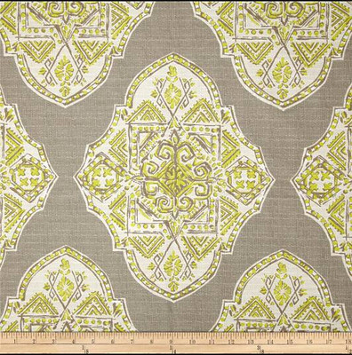 3 Yard Piece of Lacefield Malta Medallion Spring 54" Wide Fabric