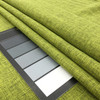Heathered Green Linen Weave Fabric | Upholstery / Drapery | Medium Weight | 54 wide | By The Yard | Vision in Kiwi