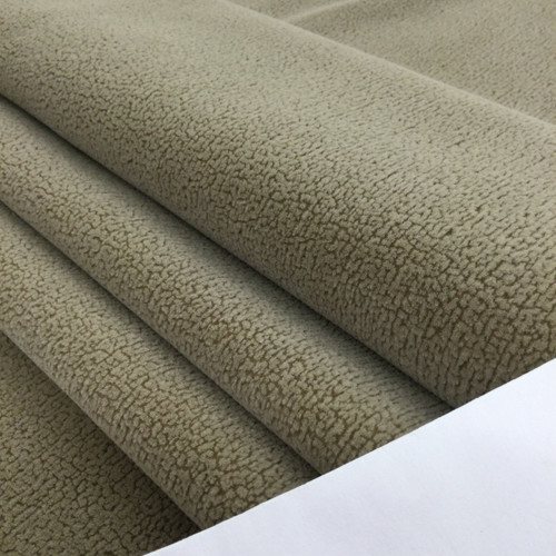 Taupe Mottled Flocked Velvet Fabric | Heavy Upholstery | 54 Wide | By the  Yard | Chloe Taupe