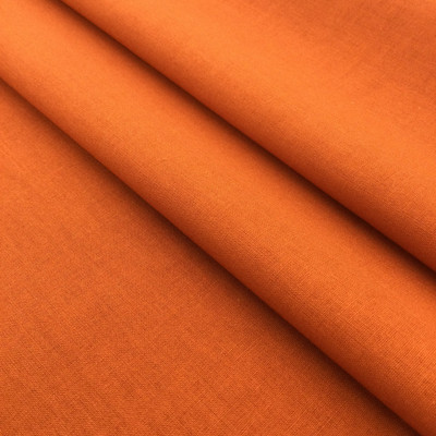 Solid Pumpkin Orange | Quilting Fabric | 100% Cotton |  44" Wide | By the Yard