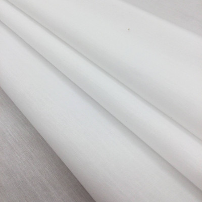 Solid Bright White | Drapery / Curtain Lining Fabric | 67" Wide | By the Yard