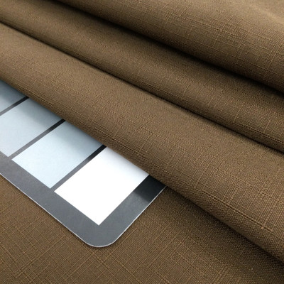 Dark Brown Slub Weave | Drapery Fabric | Polyester | 54 Wide | By the Yard