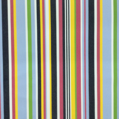 Colorful Striped Fabric | Pink / Navy / White / Green / Yellow | Indoor / Outdoor | Upholstery / Drapery | 54 Wide | By the Yard