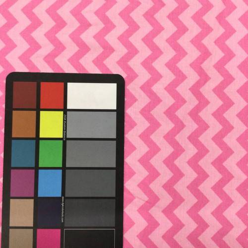 Tonal Chevron in Light Pink Quilting Fabric 44" Wide 100 Cotton By The Yard Fabric