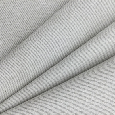 Grey Microfiber Fabric | Diagonal Corduroy | Upholstery | 54" Wide | By the Yard | Sra Express in Drizzle