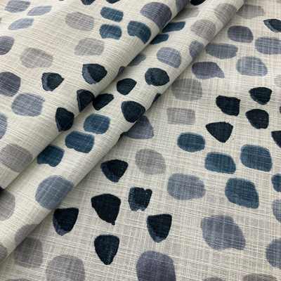 Richloom Pfeiffer Slub Duck Indigo | Very Heavyweight Duck Fabric | Home Decor Fabric | 54" Wide