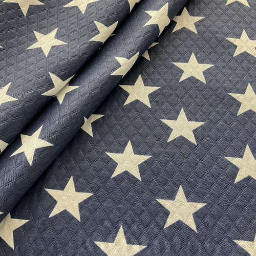 Pillow Perfect Schaukelkissen Macey Americana – 114x46 Cm, Blau Mit Sternen, Für Innen & Außen, Wasserbeständig