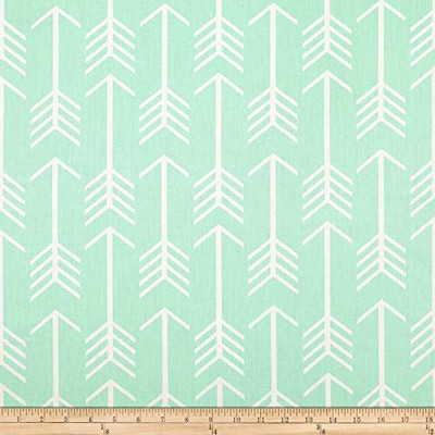 Premier Prints Arrow Mint Twill | Lightweight Twill Fabric | Home Decor Fabric | 54" Wide