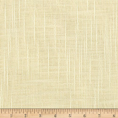 110" Faux Linen Sheer Ivory | Lightweight Linen Fabric | Home Decor Fabric | 110" Wide