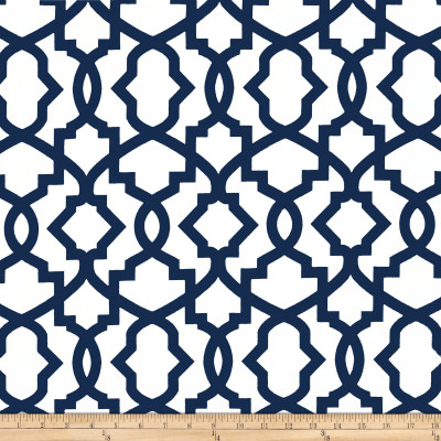 Premier Prints Sheffield Premier Navy | Medium Weight Duck Fabric | Home Decor Fabric | 54" Wide