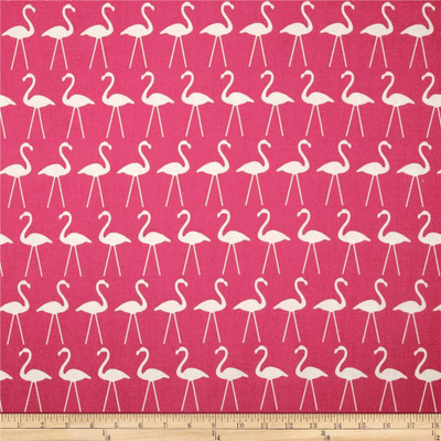 Premier Prints Flamingo Candy Pink | Medium Weight Duck Fabric | Home Decor Fabric | 54" Wide