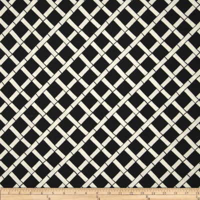 Premier Prints Indoor/Outdoor Cadence Ebony | Medium Weight Outdoor Fabric | Home Decor Fabric | 54" Wide