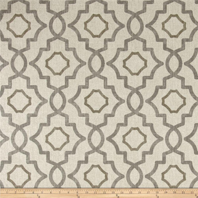 Magnolia Home Fashions Talbot Metal | Medium Weight Duck Fabric | Home Decor Fabric | 54" Wide