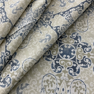 Magnolia Home Fashions Galileo Mist | Medium Weight Duck Fabric | Home Decor Fabric | 54" Wide