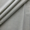 Magnolia Home Fashions Berlin Ticking Stripe Duck Ocean | Medium Weight Duck Fabric | Home Decor Fabric | 54" Wide
