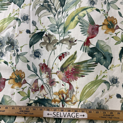 Swavelle Spofford Deco Berry | Medium Weight Duck Fabric | Home Decor Fabric | 54" Wide