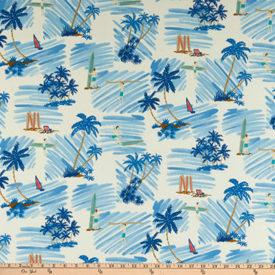 Tommy Bahama Outdoor Ride the Tide Shoreline | Medium Weight Outdoor Fabric | Home Decor Fabric | 54" Wide