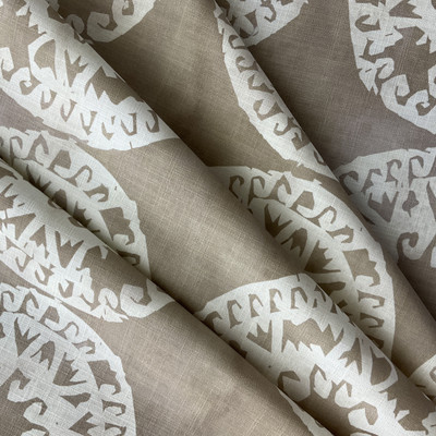 Justina Blakeney Medallions Print Husk | Very Heavyweight Jacquard Fabric | Home Decor Fabric | 55" Wide