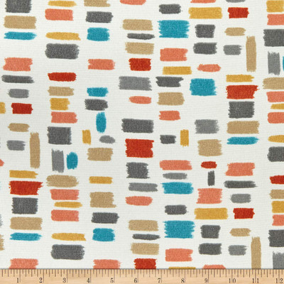 PKL Studio Color Tabs Indoor/Outdoor Papaya | Medium Weight Outdoor Fabric | Home Decor Fabric | 54" Wide