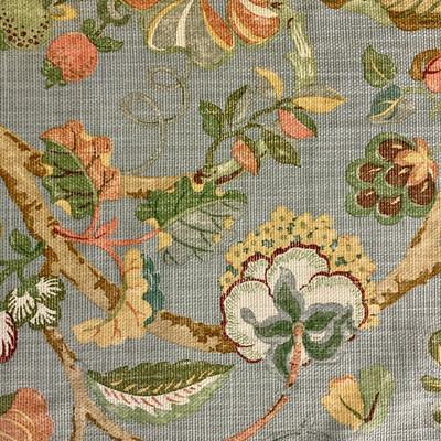 P Kaufmann Chichima Slub Robin's Egg | Medium Weight Duck Fabric | Home Decor Fabric | 54" Wide