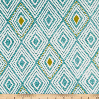 Hilary Farr Sew Fab Embroidered Basketweave Caribe | Medium/Heavyweight Basketweave Fabric | Home Decor Fabric | 58" Wide