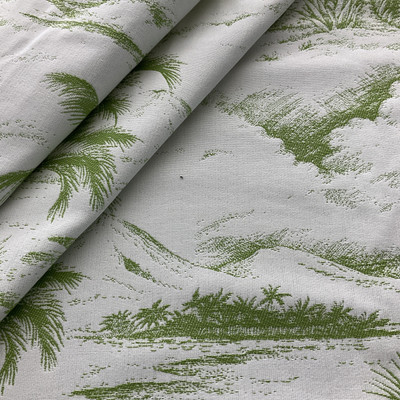 Bella Dura Home Performance Jacquard Seas The Day Lime | Heavyweight Outdoor, Jacquard Fabric | Home Decor Fabric | 54" Wide