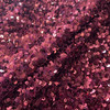 Selectra Plus Sequins Burgundy | Medium Weight Knit, Velvet Fabric | Home Decor Fabric | 44" Wide